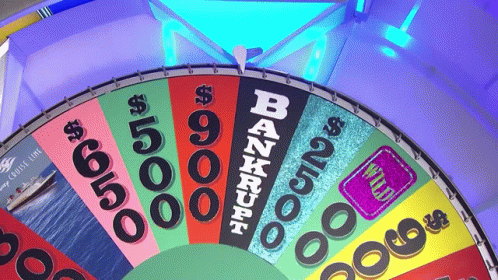 Wheel Of Fortune Celebrity Bankrupt GIF