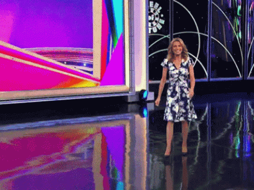 Wheel Of Fortune Host Entrance Walk GIF