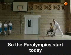 Wheelchair Paralympics Start Today GIF