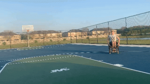 Wheelchair Basketball David Lebuser GIF