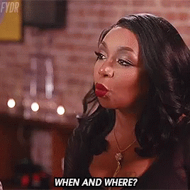 When And Where Huh GIF