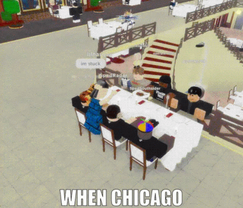 When Chicago Roblox GIF