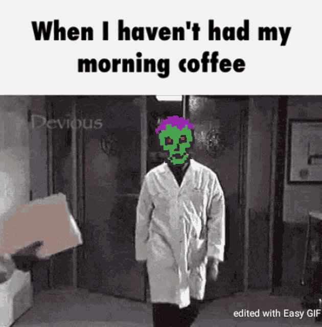 When I Haven't Had My Morning Coffee Angry GIF