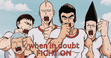 When In Doubt Fight On Mob Pyscho 100 Anime GIF