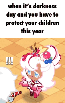 When It 'S Darkness Day And You Have To Protect Your Children This Year ! GIF