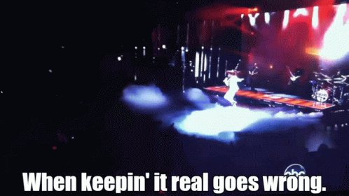 When Keeping It Real Goes Wrong Concert GIF