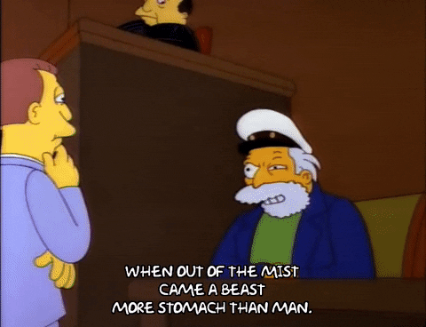 When Out Of The Mist Came Out A Beast GIF