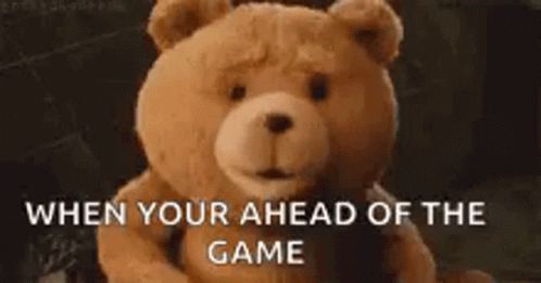 When Ted Running Ahead Of The Game GIF