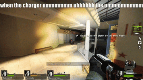 When The Charger Ummmmm Video Game GIF