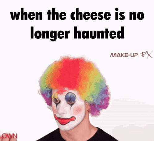 When The Cheese Is No Longer Haunted GIF
