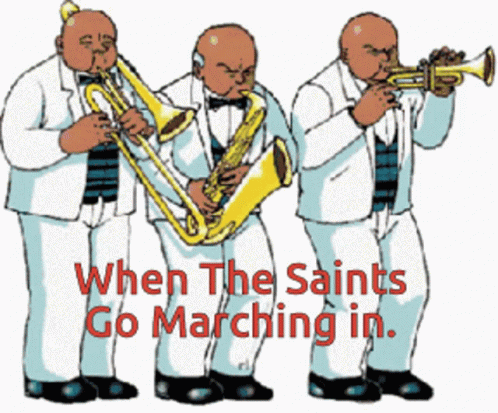 When The Saints Go Marching In GIF