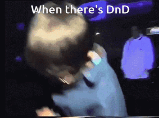 When There's DND Disco Kid GIF