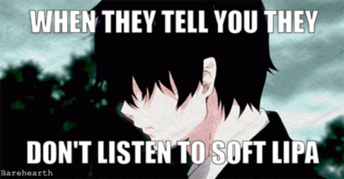 When They Tell You They Don 'T Listen To Soft Lipa GIF