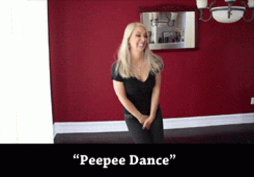 When You Can't Hold Pee GIF