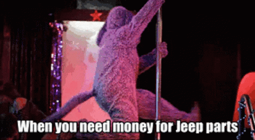 When You Need Money For Jeep Parts GIF