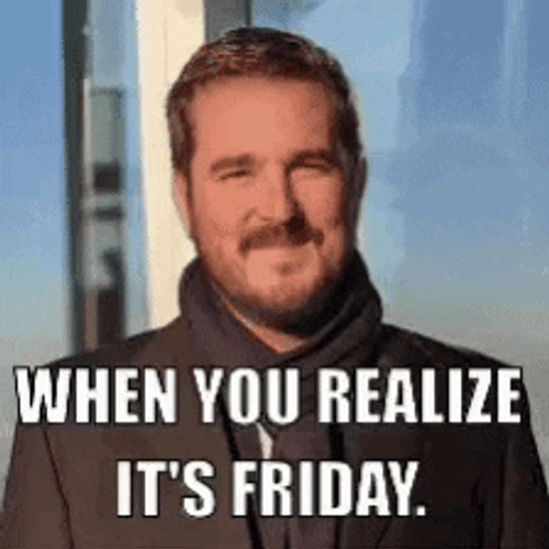 When You Realize Its Friday Shades GIF
