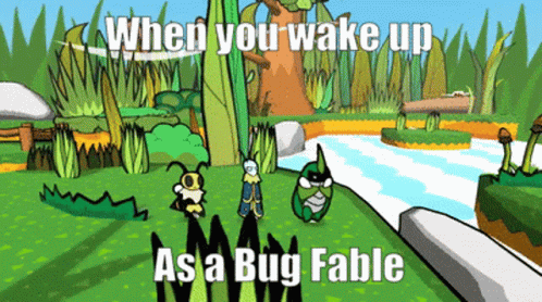 When You Wake Up As A Bug Cartoon Scene GIF