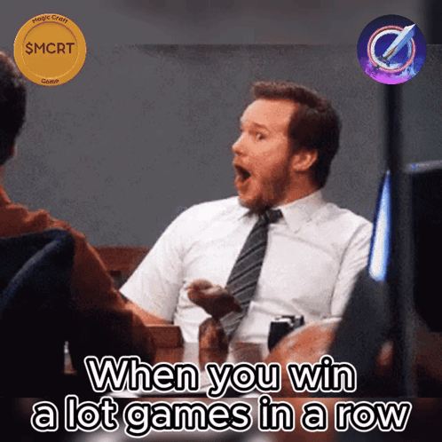 When You Win A Lot Games In A Row Is Written On A Screen GIF