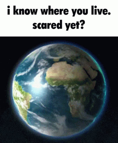 Rotating Earth Where GIF