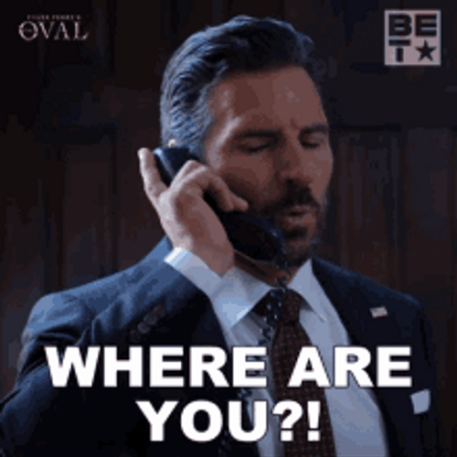 Where Are You Oval Calling GIF