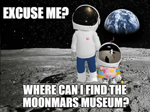 Where Can I Find This Moon Mars Museum GIF