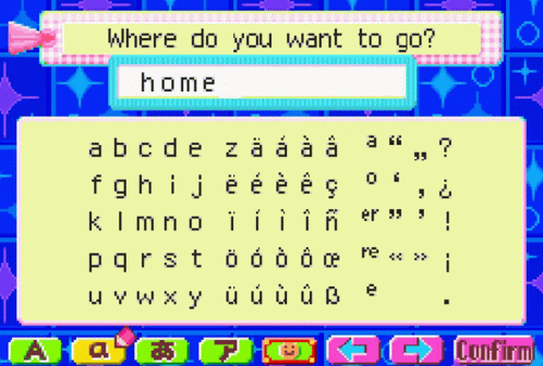 Where Do You Want To Go Is Written On A Screen GIF