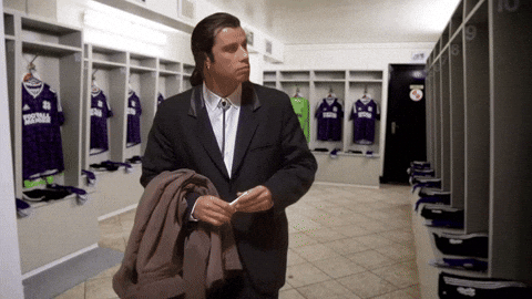 Where Is Everyone Coach In Empty Locker Room GIF