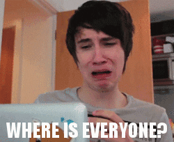 Where Is Everyone Crying Short-haired Girl GIF