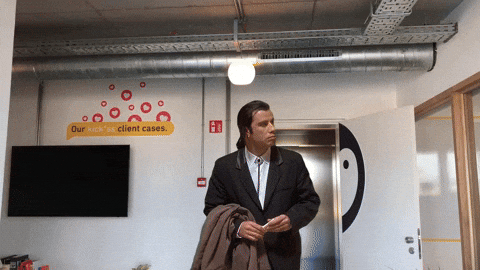 Where Is Everyone Johntravolta GIF