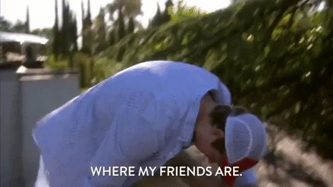 Where Is Everyone Where My Friends Are GIF