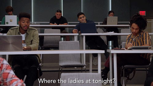 Where Is Everyone Where The Girls At Tonight GIF