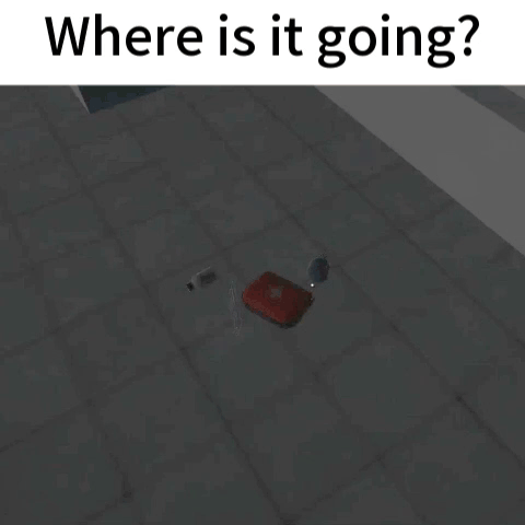 Where Is It Going Is Written Above A Circle Of Objects GIF