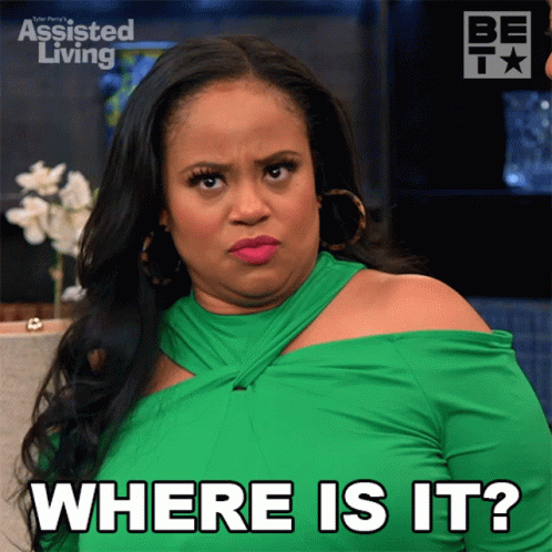 Where Is It Me Leah GIF