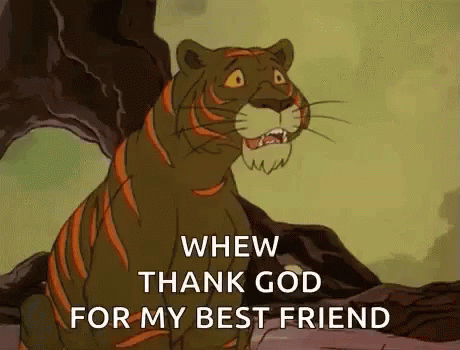 Whew Thank God Bestfriend GIF