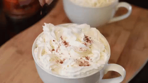 Whipped Cream With Toppings GIF