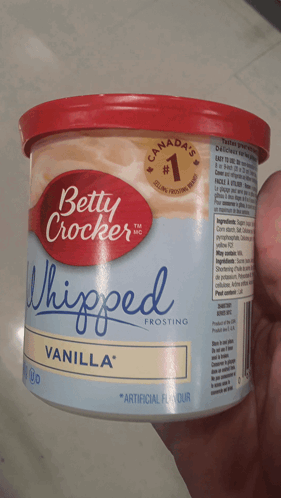 Whipped Vanilla Flavor GIF