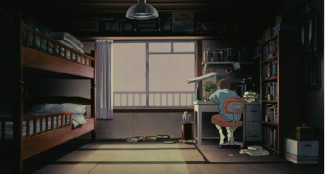 Whisper Of The Heart Mental Breakdown GIF