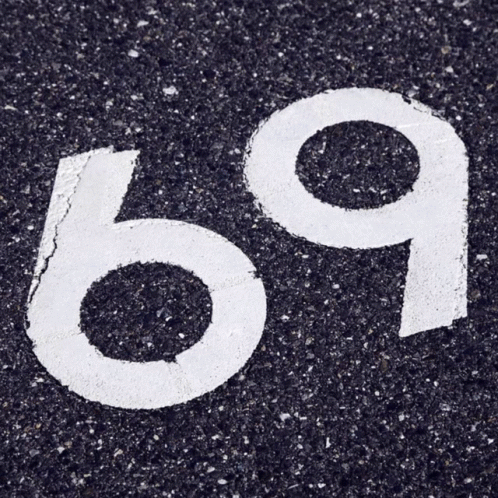 White 69 on Asphalt