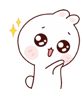 White Bear With Big Eyes