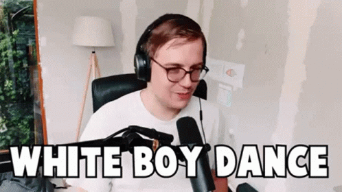 White Boy Jonas Frisk Dance GIF