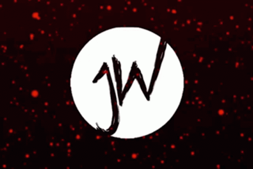 White Circle With Letter JW