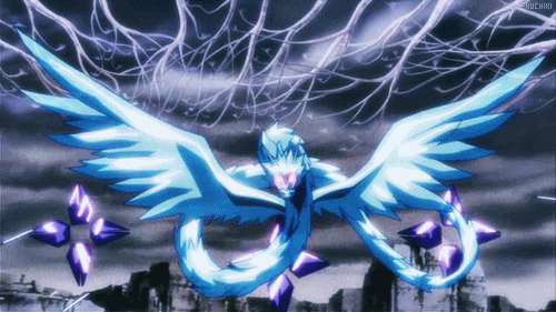 White Dragon Anime GIF