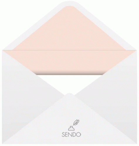 White Envelope Invitation Card GIF