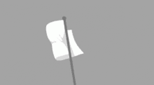 White Flag Waving