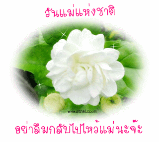 White Flower Green Leaves Www.mhs1.com GIF