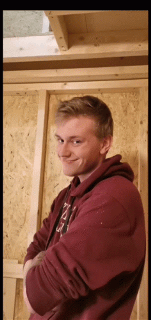 White Guy Smiling Kip Yes GIF
