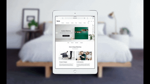 White Ipad Pro For Graphic Design GIF