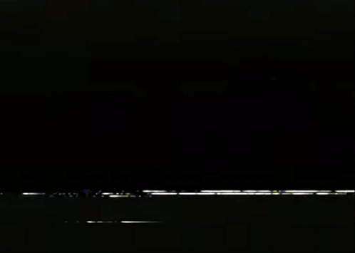 White Lightning Bolt Flying in Dark Room