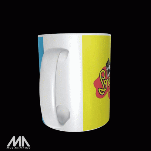 White Mug With Red and White Shoe