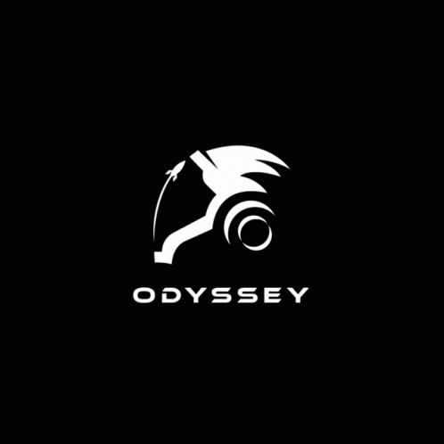 White Odyssey Logo With Bird